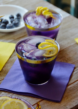 LSU Spiked Blueberry Lemonade 