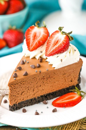 No-Bake Chocolate Cheesecake Recipe