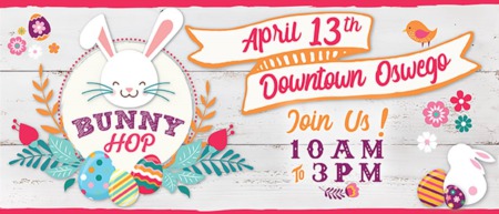 Oswego Bunny Hop - Downtown Oswego IL