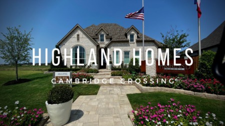 Cambridge Crossing Celina Tx - Highland Homes 50s Model