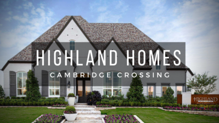 Cambridge Crossing: Highland Homes has 74ft. Lots in Celina, TX