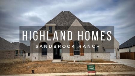 Building a new home at Sandbrock Ranch in Celina Tx with Highland Homes (Part 3)
