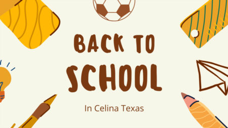 Back To School In Celina Texas