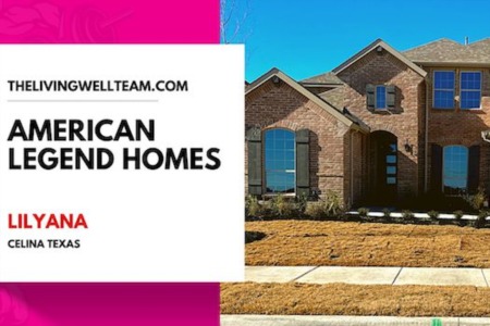 Building an American Legend Home at Lilyana in Celina Tx