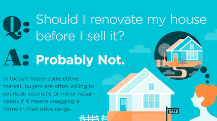Should I Renovate My House Before I Sell It?