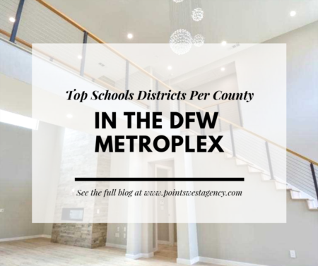 Top School Districts Per County in the DFW Metroplex