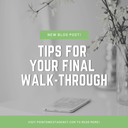 Tips for Your Final Walk-Through