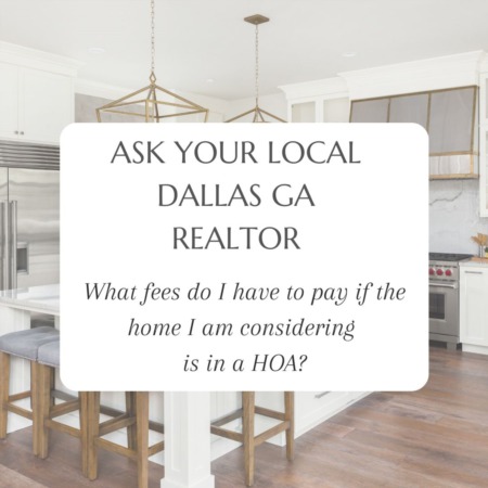 What fees do you have to pay if the home you are considering is in an HOA?