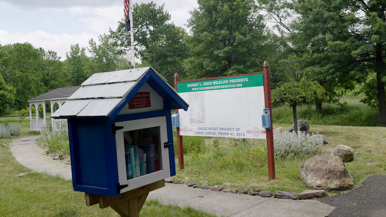 Little Library in Avenel, NJ