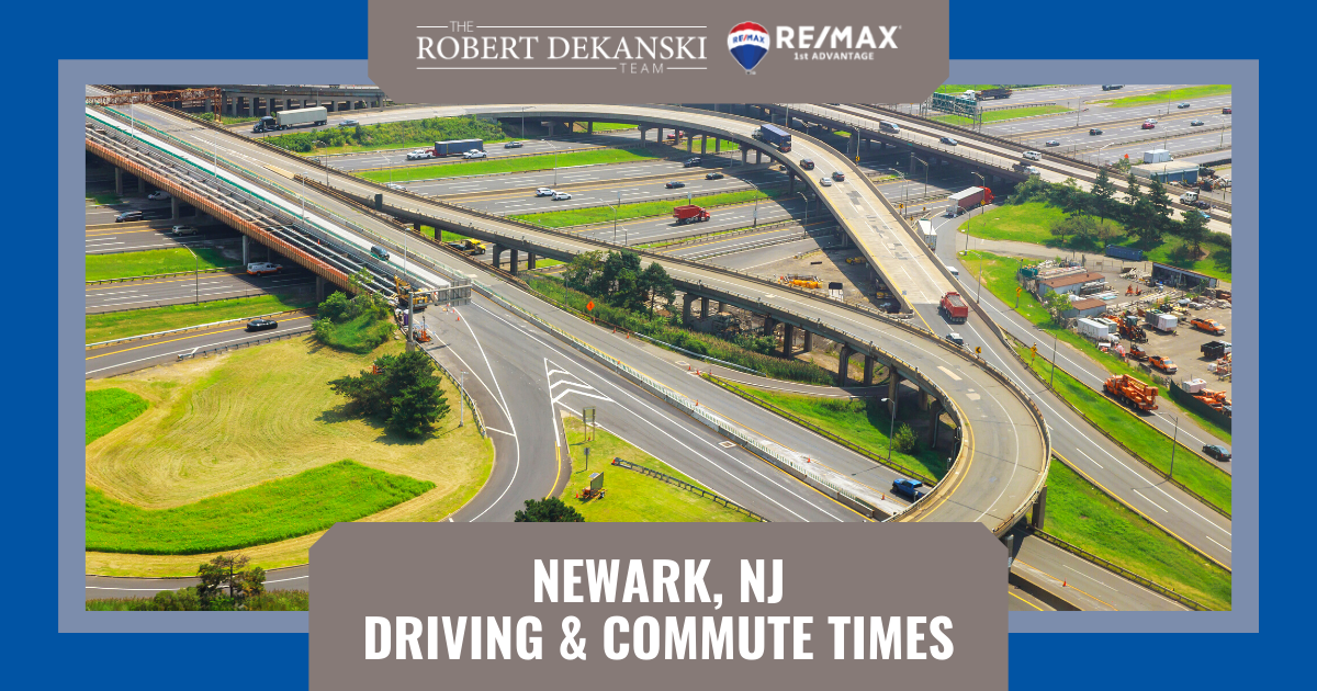 Newark NJ Driving Commute Times Newark Traffic Patterns