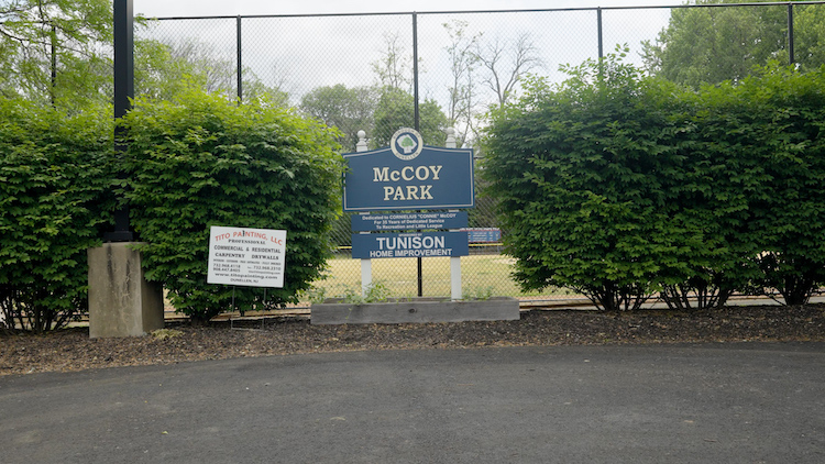 McCoy Park in Dunellen, NJ