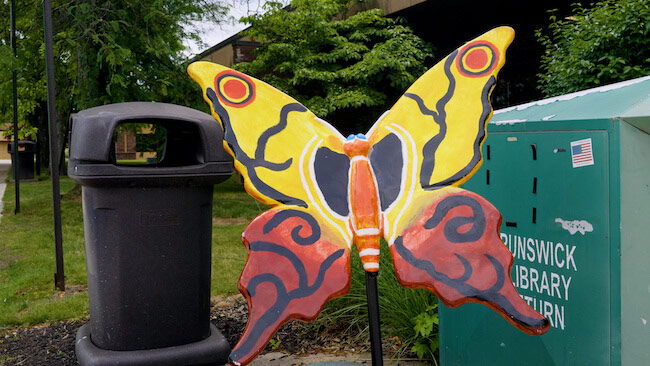 Butterfly Sculpture,  East Brunswick NJ
