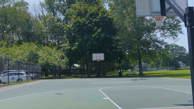 Basketball Court at Leon Smock 80 Acre Park, Eatontown NJ