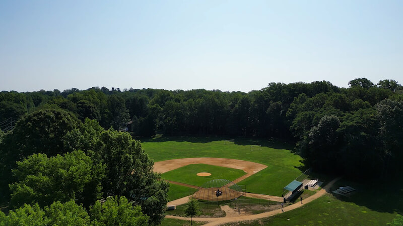 Baseball Field at Fair Haven Fields Recreation Area, Fair Haven NJ