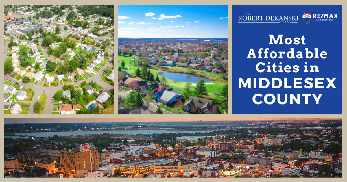 Middlesex County Most Affordable Cities