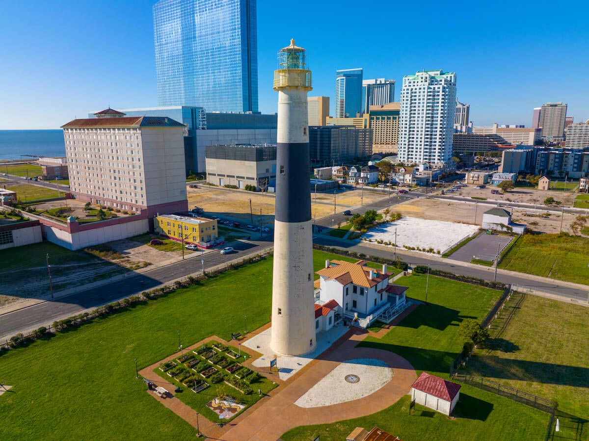 Absecon Lighthouse in Atlantic City, New Jersey