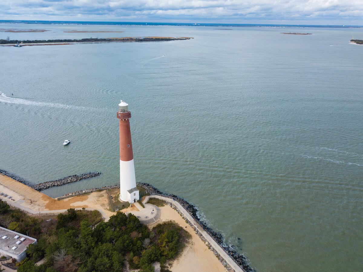 Barnegat Lighthouse in New Jersey
