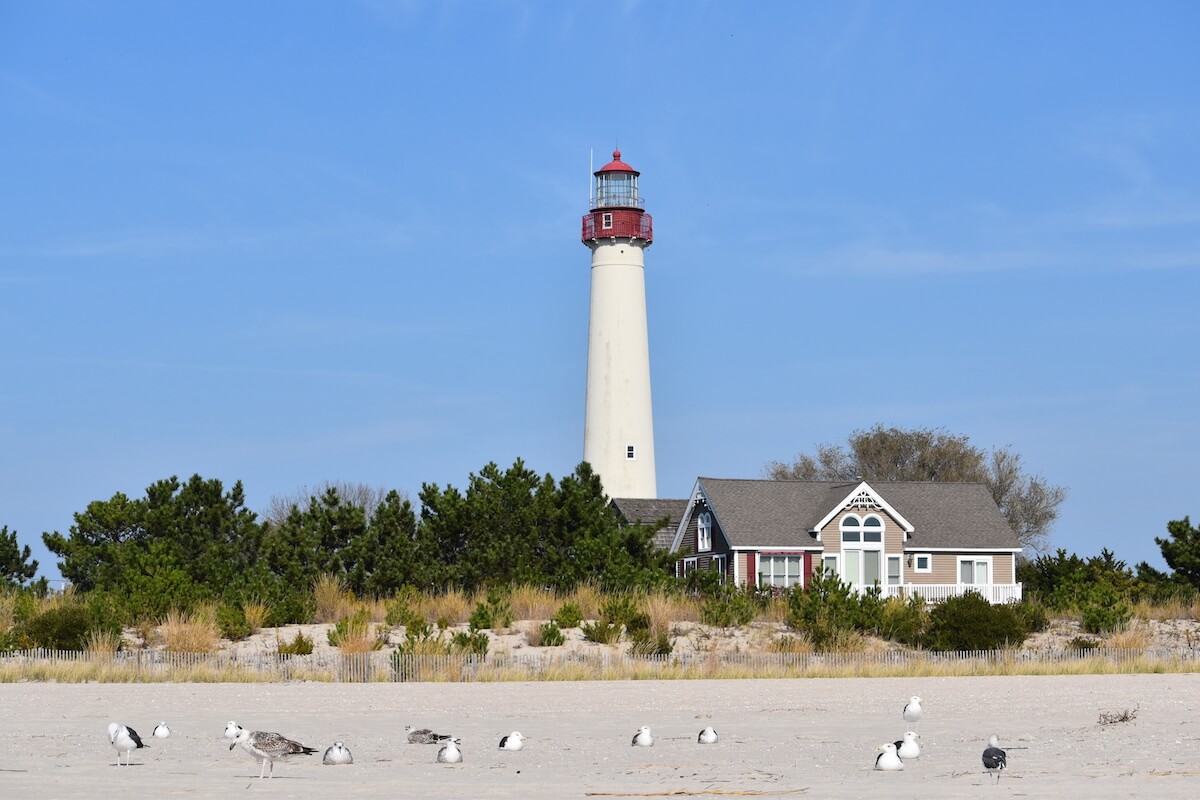 Cape May Lighthouse in New Jersey