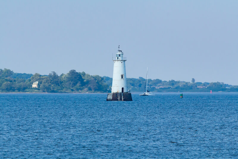 South Amboy Features the Great Beds Lighthouse