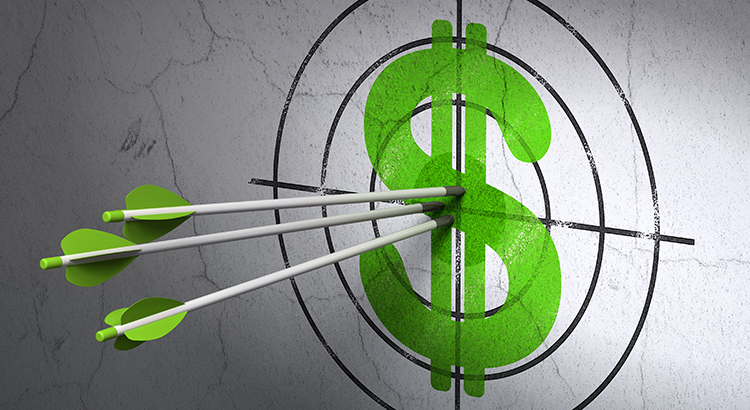 $ Target $ Target with Arrows