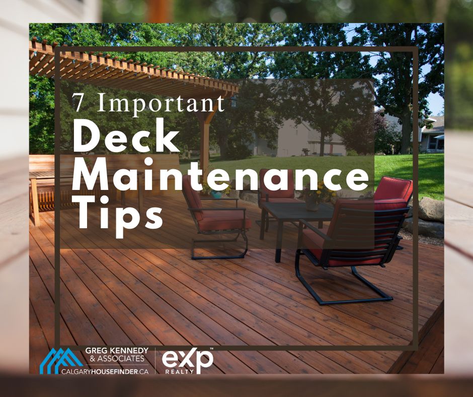 7 Important Deck Maintenance Tips