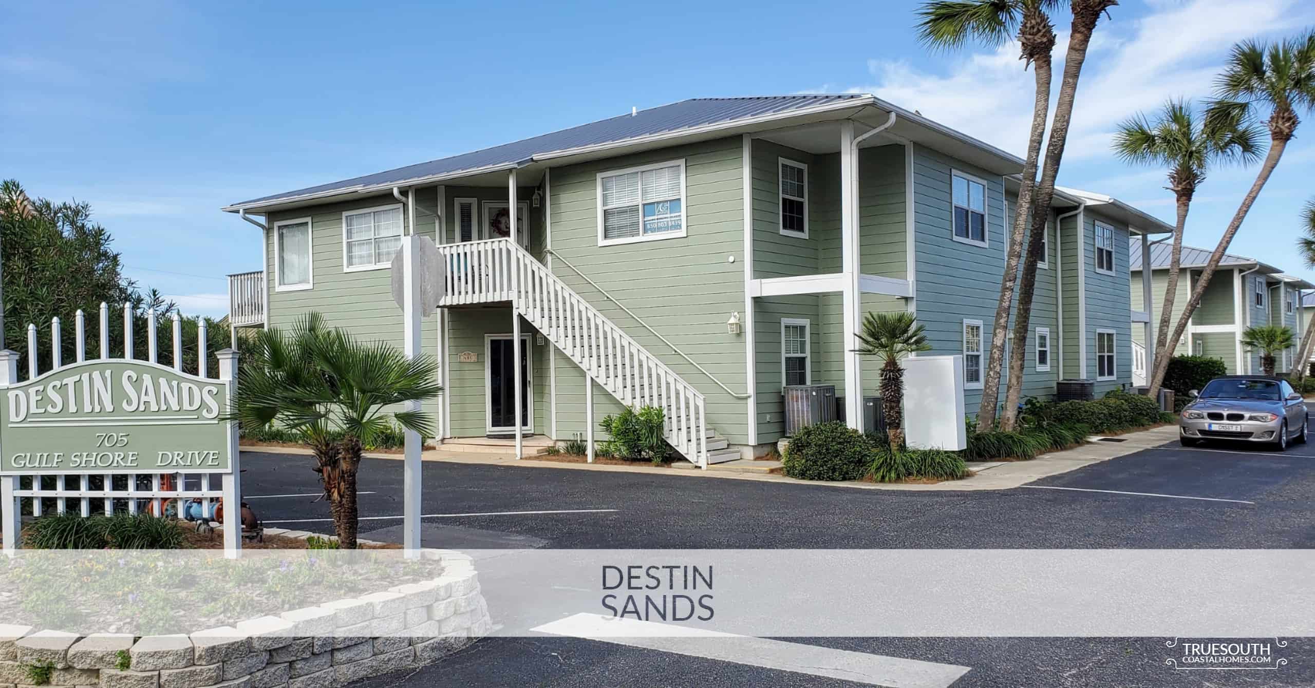 Destin Sands Entrace