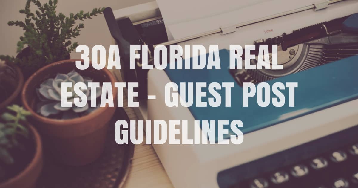 Emerald Coast Guest Post Guidelines