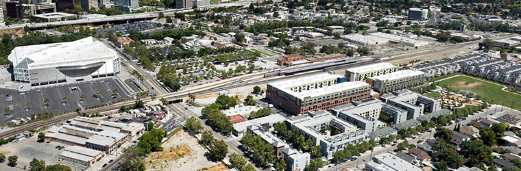 Aerial View of Midtown San Jose