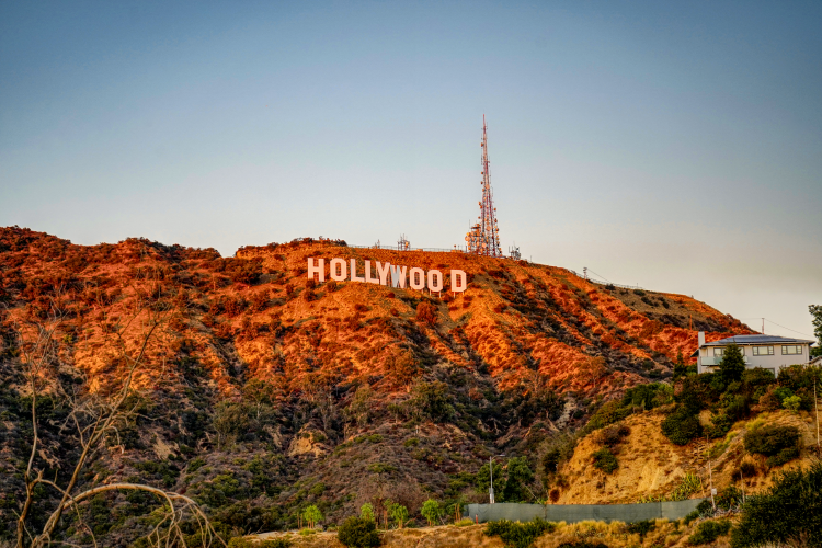 Hollywood Sign at Dusk