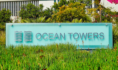 Ocean Towers Sign