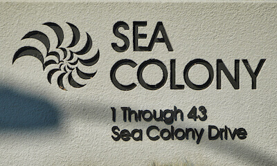 Sea Colony I Sign