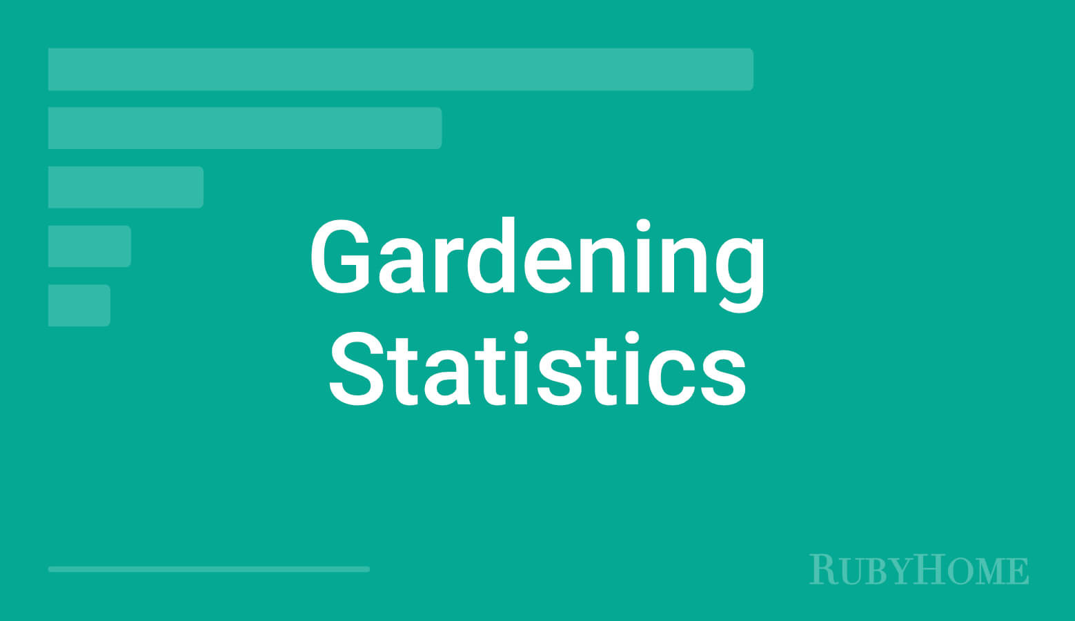 Gardening Statistics