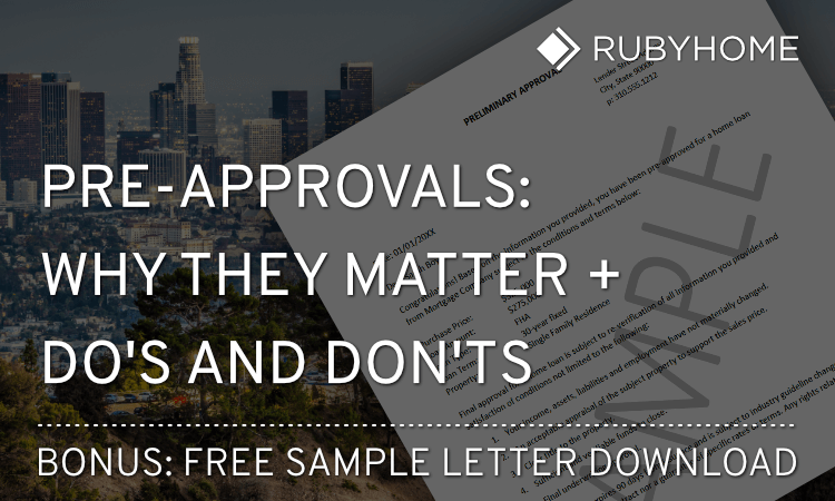 Pre Approval Letter Sample Do’s And Don’ts