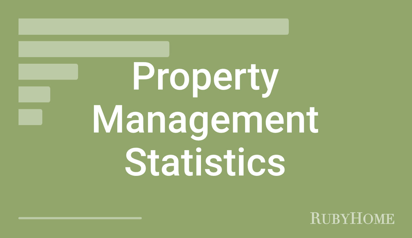 Property Management Industry Statistics (2023)