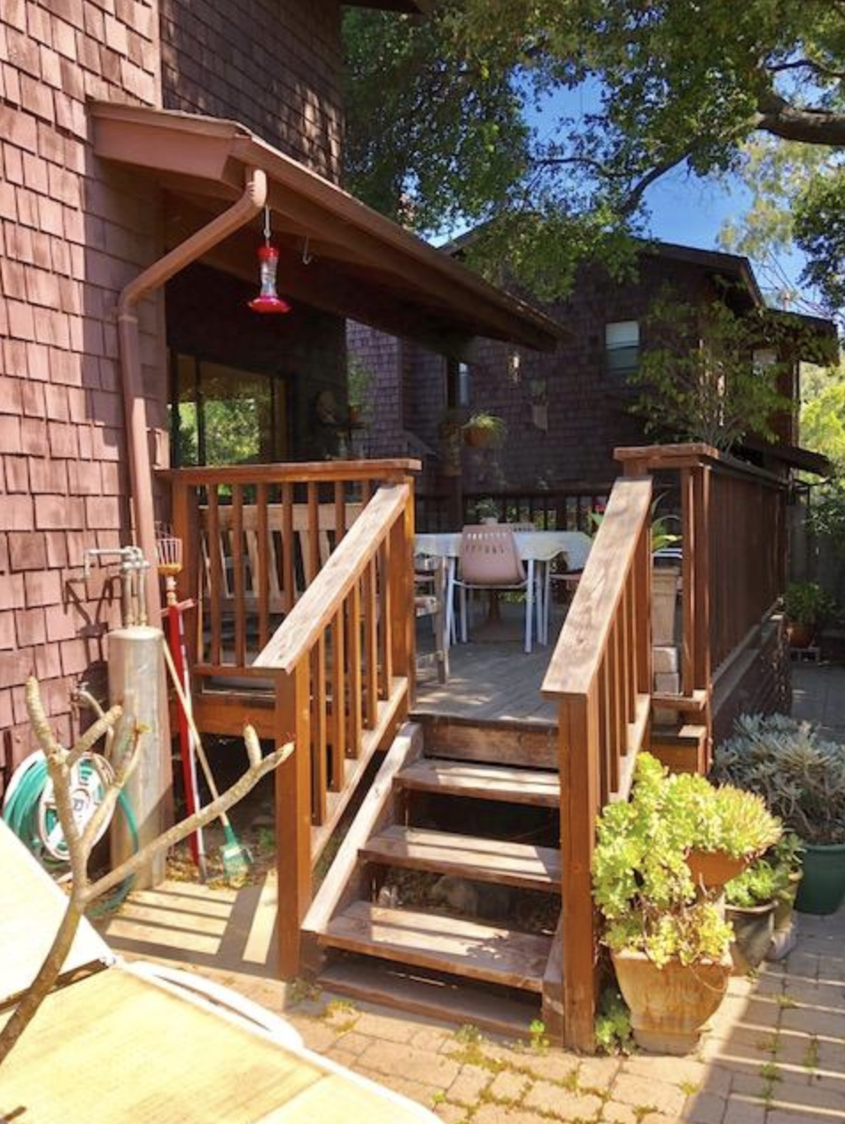Back Deck and Yard