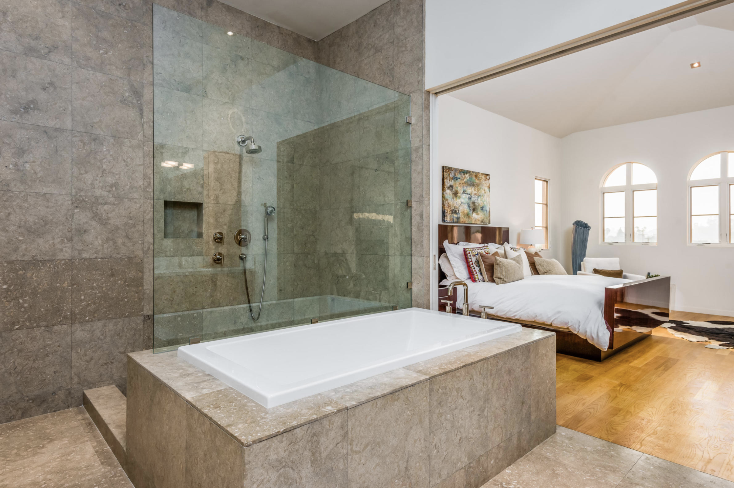 Master Bath Bed