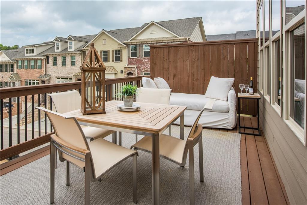 Private deck