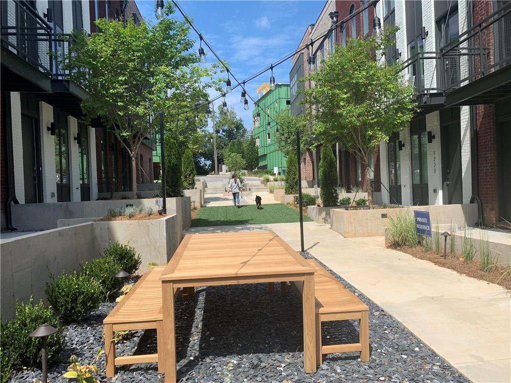 Community courtyard