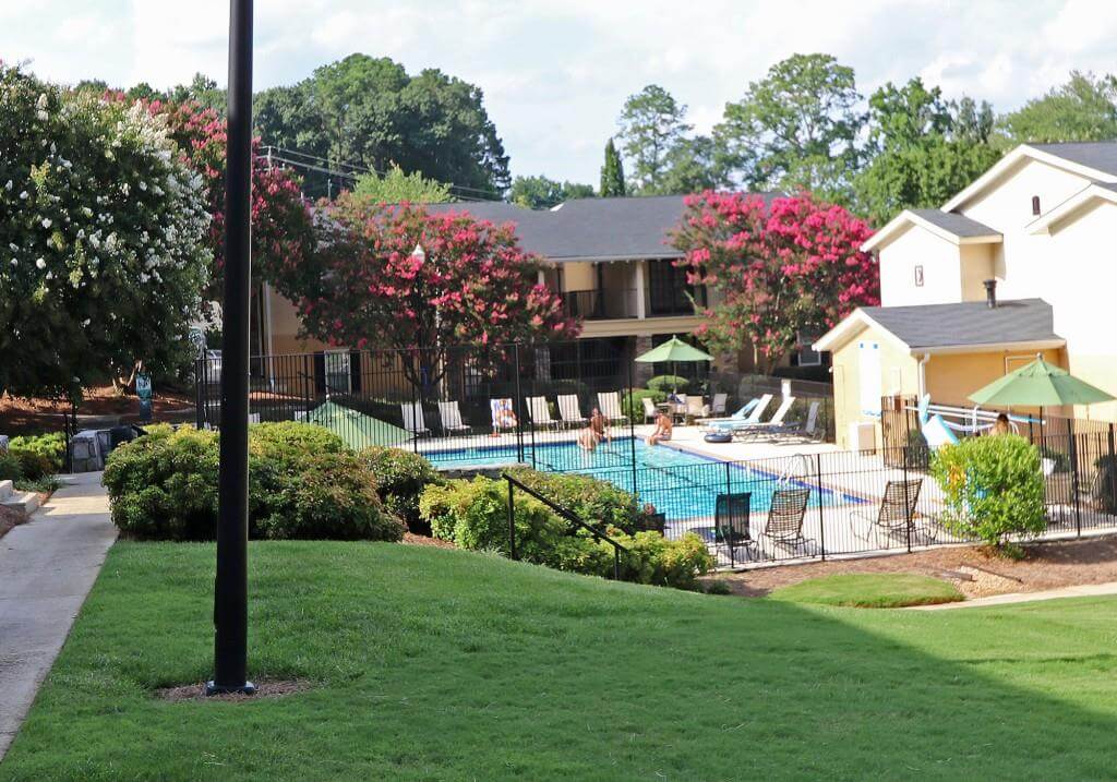 Outdoor swimming pool