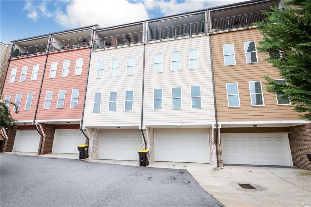 Back of units
