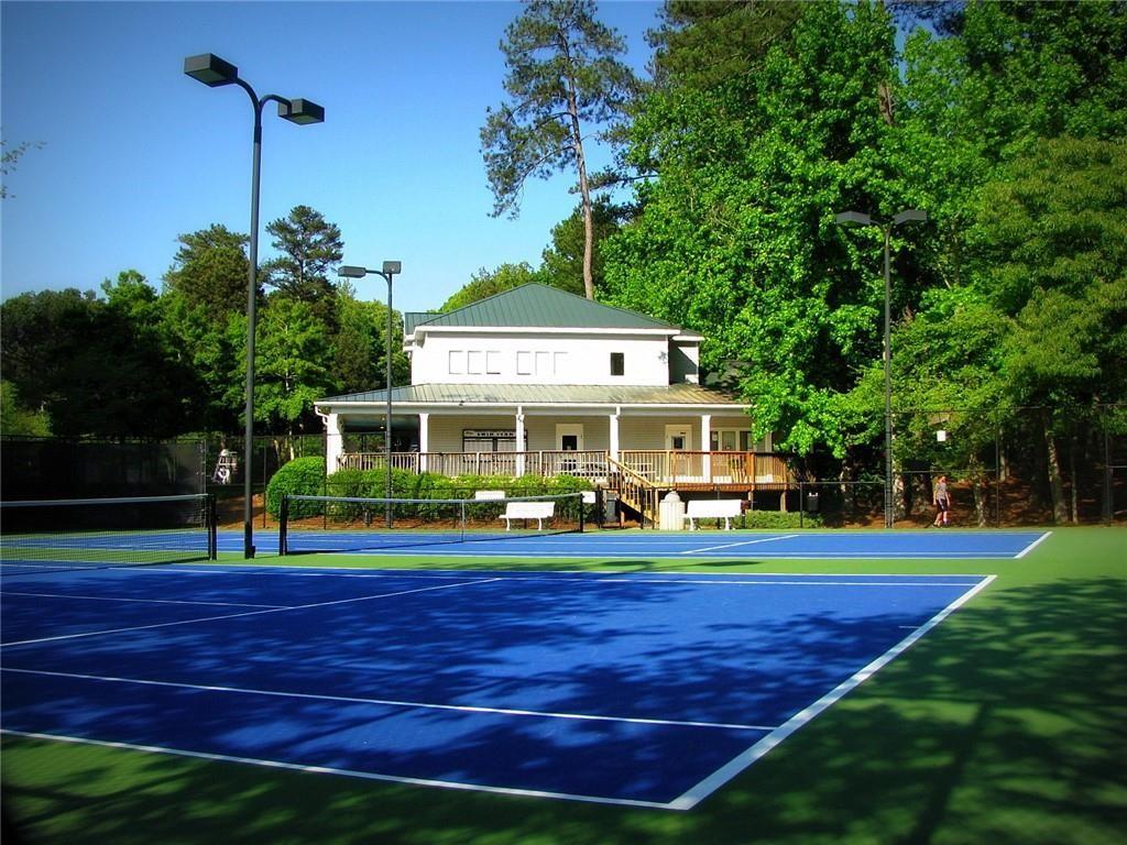 Tennis courts