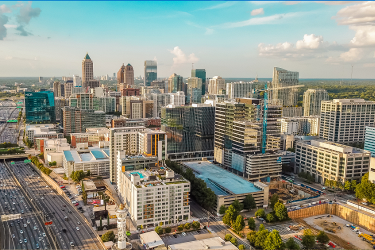 Midtown Atlanta Skyline 