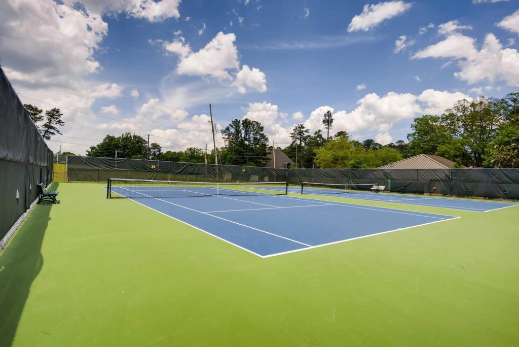 Tennis courts