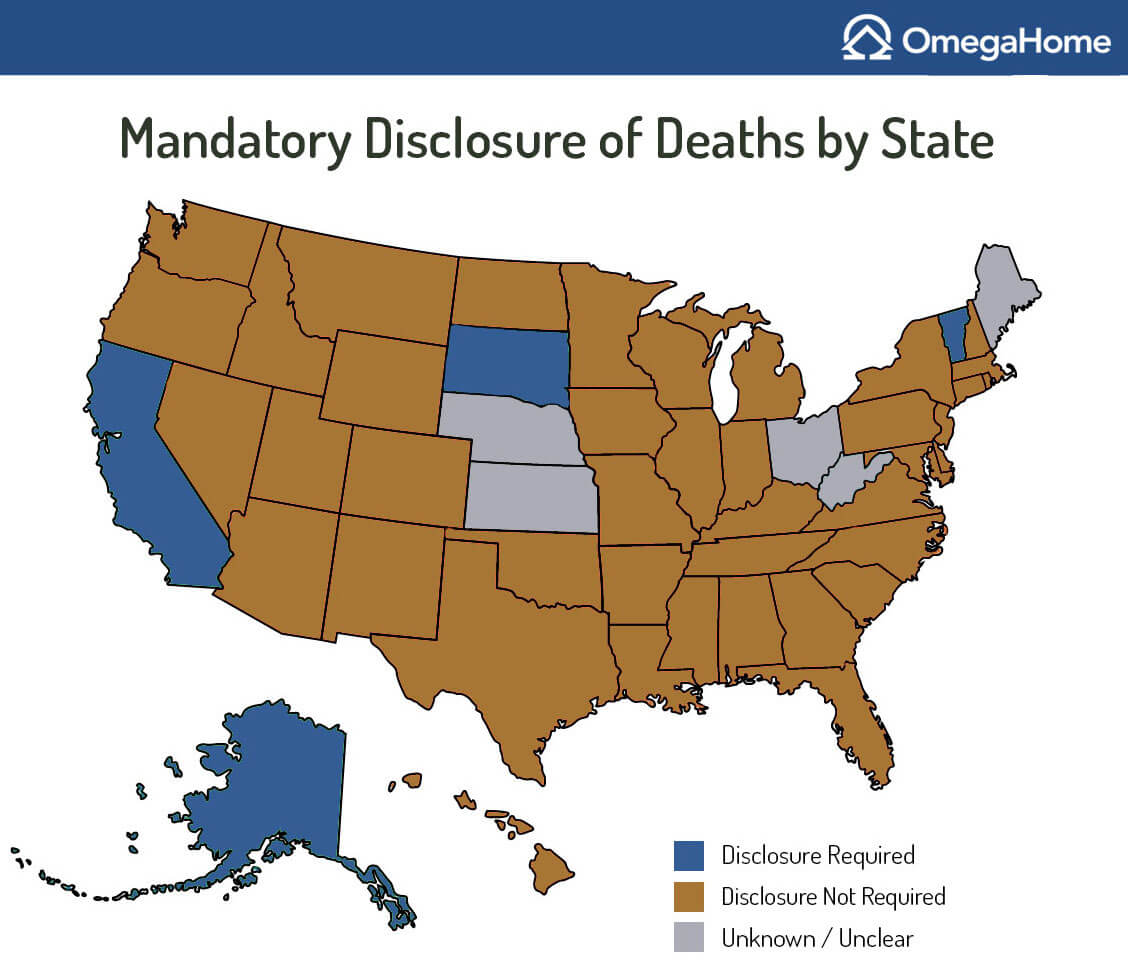 Stigmatized Property Laws by State