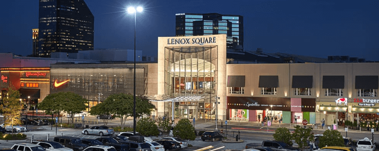 Lenox Square, 1968 vs 2020 - Buckhead