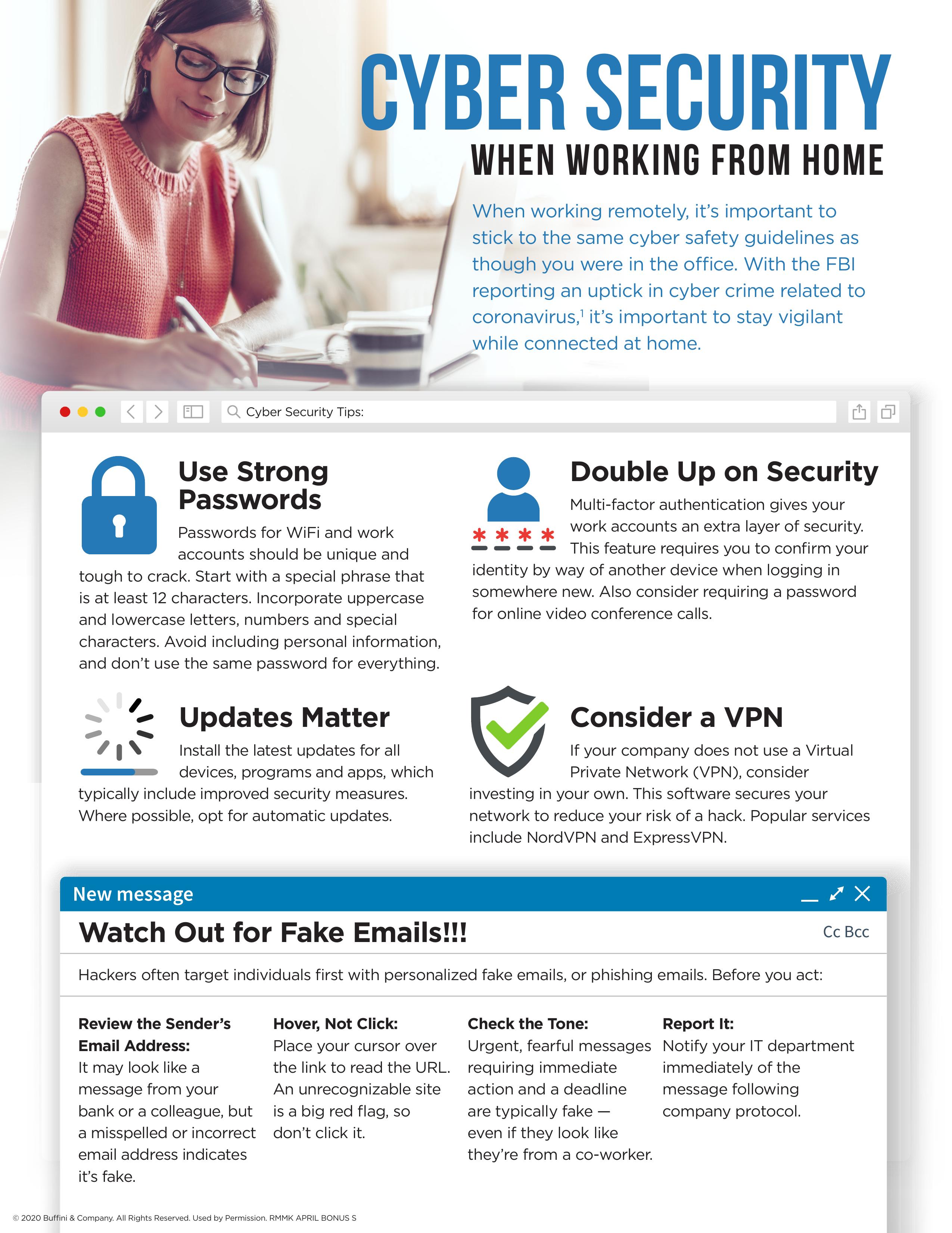 Cyber Security When Working From Home