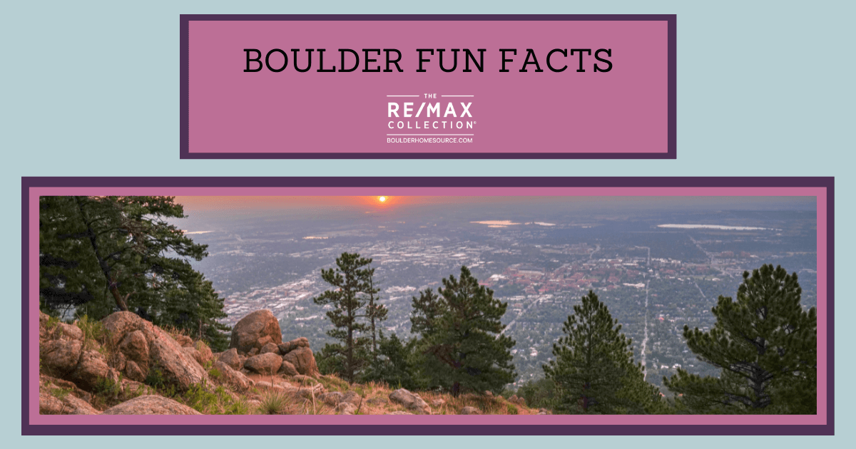 Boulder Fun Facts