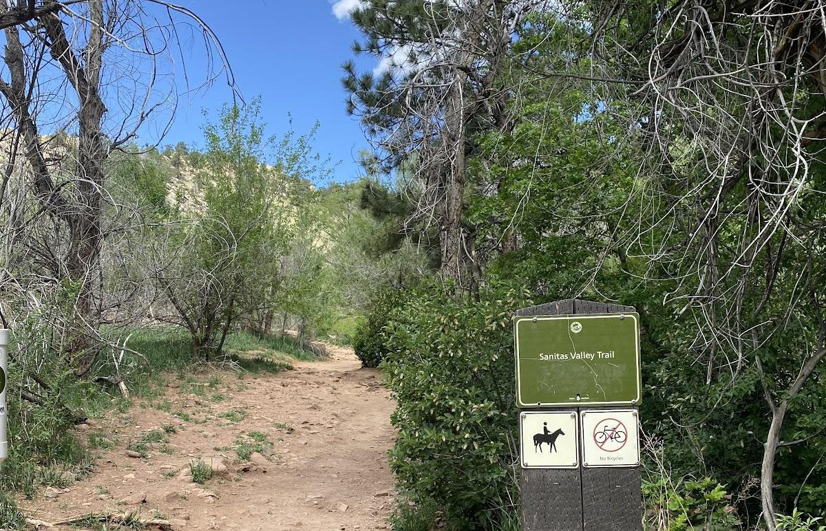 Sanitas Valley Trail in Boulder, CO
