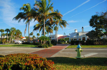 St. Armands Circle on Lido Key