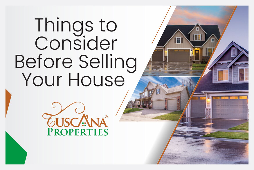 Things to consider before selling your house